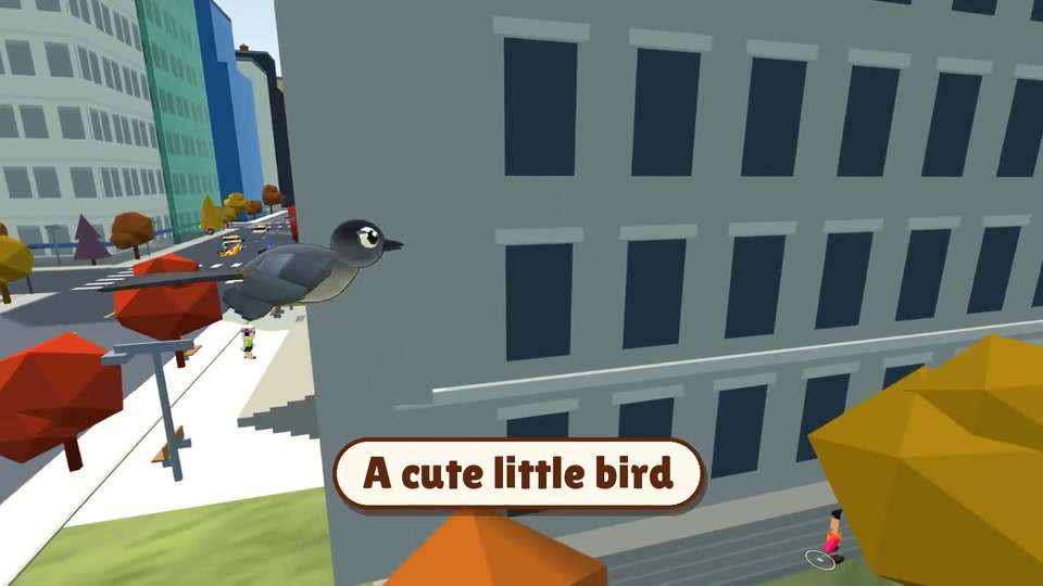 Catbird Over Des Moines, a screen from the free browser game
