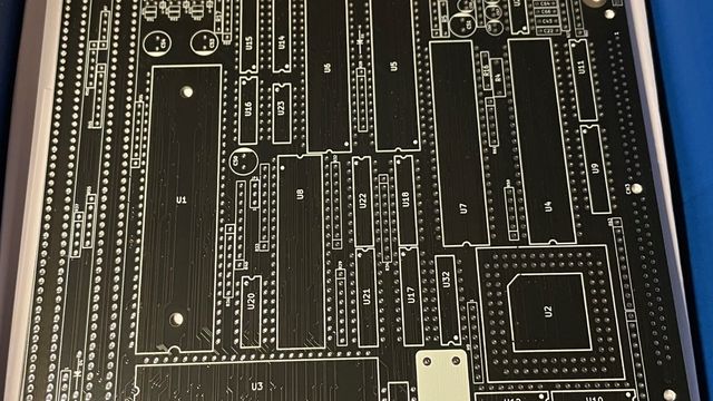 The Amiga I Built From Scratch, a screen from the video