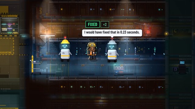 Hot Aisle, a screen from the free browser game