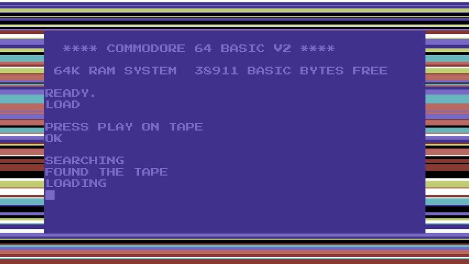 The Tape That Loaded Again, a screen from the video