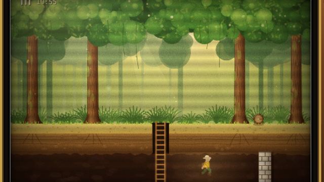 Vine Runner, a screen from the free browser game