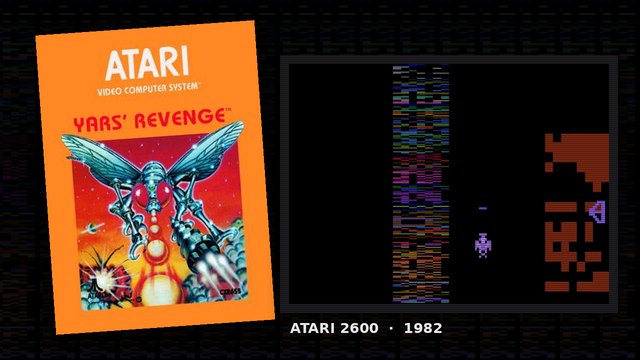 Yars' Revenge, a screen from the retro teardown